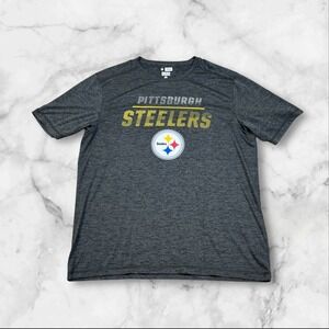 Pittsburgh Steelers NFL Team Apparel‎ TX3 Cool Men's XL Gray T-Shirt